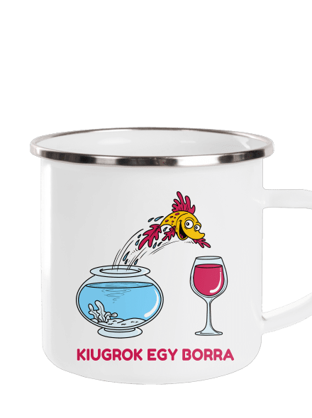 Kiugrok egy borra pléhbögre White