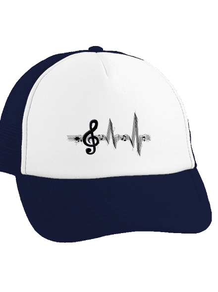 A zene az életem teherautós sapka French Navy cap