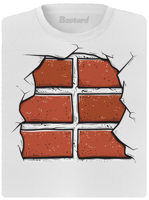 Téglák női sportpóló White