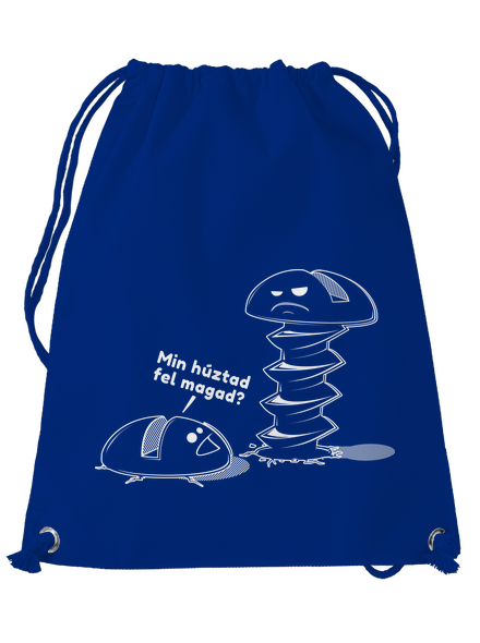 Felhúzva hátizsák Royal Blue Mal