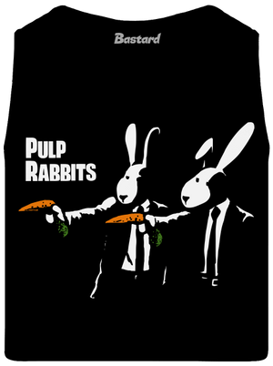 Pulp Rabbits férfi trikó Black