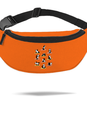 Panda jóga övtáska Orange