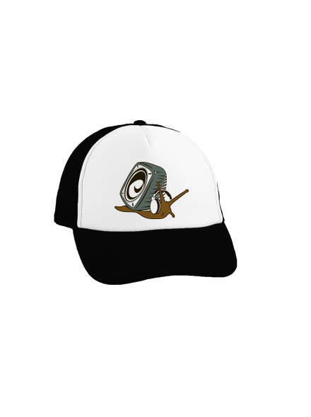 Házibuli teherautós sapka Black cap