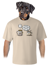 unisex túlméretezett póló