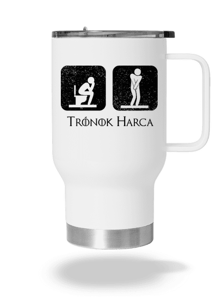 Trónok Harca termosz bögre White