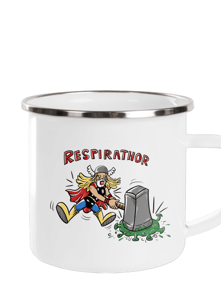 Respirathor pléhbögre White