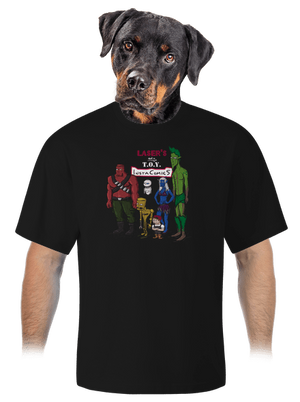 unisex túlméretezett póló
