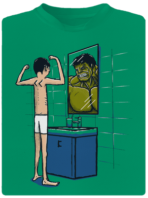 Hulk gyerek sport póló Kelly Green Mal