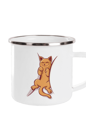 Alvó cica pléhbögre White