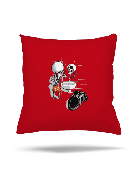 Jó reggelt kívánok párna Red
