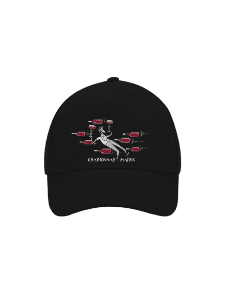 Chardonnay matrix baseballsapka Black