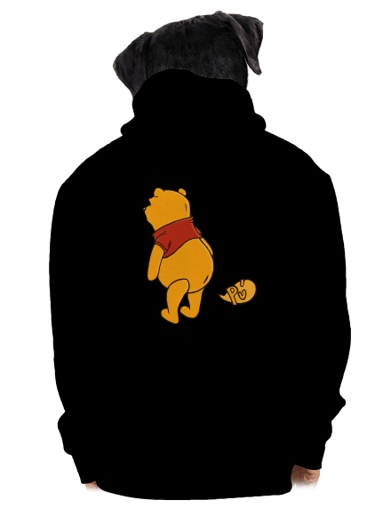Ups cipzáras férfi pulóver Black