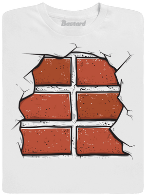 Téglák férfi póló White