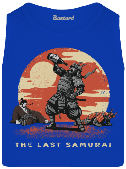 The last samurai férfi trikó Royal Blue