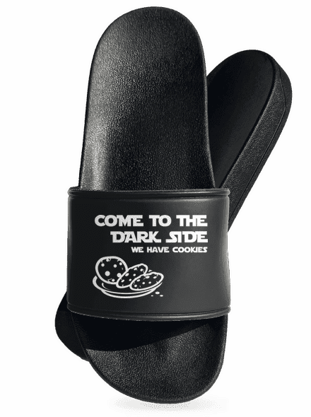 Come to the dark side papucs Black