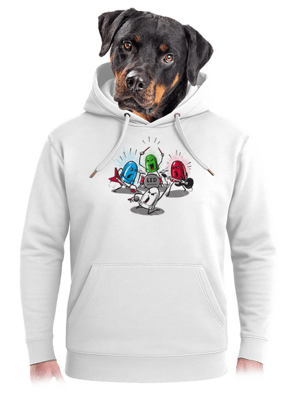 Led Zeppelin unisex prémium pulóver Snowwhite