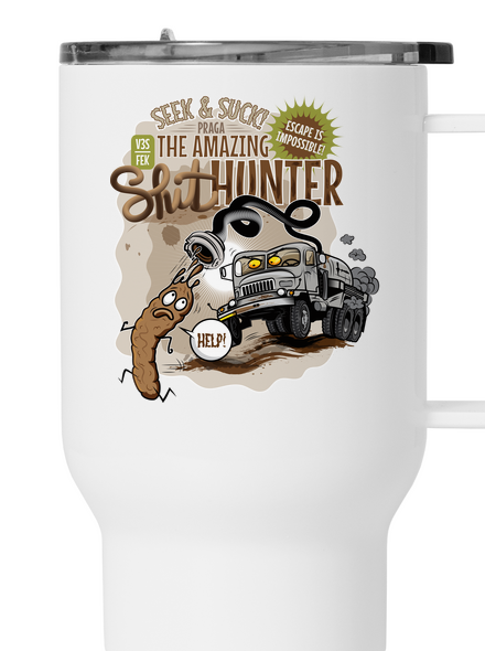 Shithunter termosz bögre White
