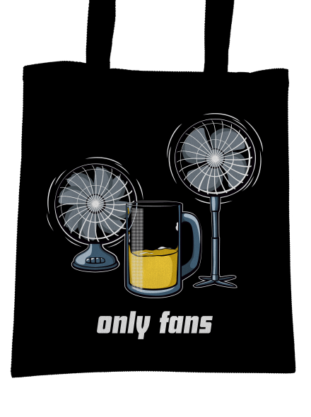 Only fans táska Black