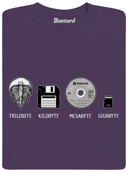 Trilobite férfi póló Urban Purple
