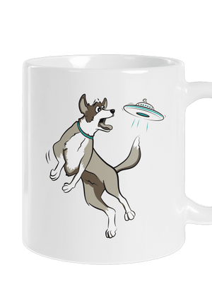 Repülő csészealj hagyományos bögre White