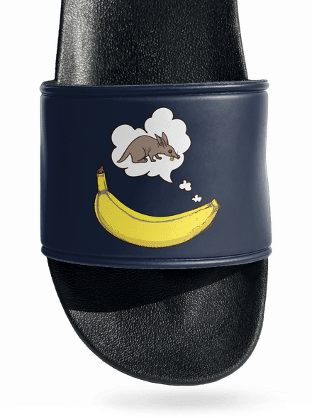 Nőstény harkályok papucs Navy