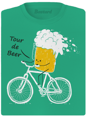 Tour de beer női sportpóló Mint Mal