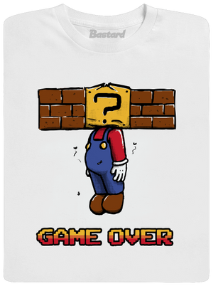 Game over férfi póló White
