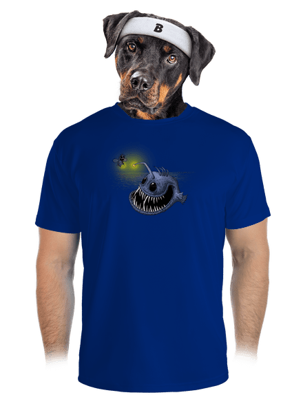 Szívem fénye férfi sportpóló Royal Blue Mal