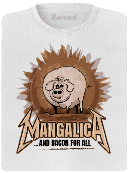 Mangalica női sportpóló White