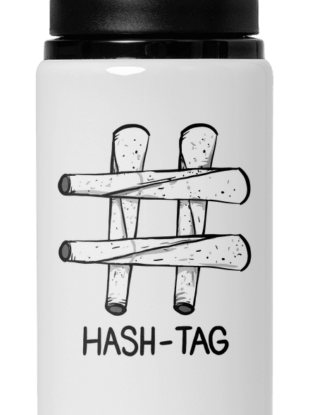 Hash tag kulacs White