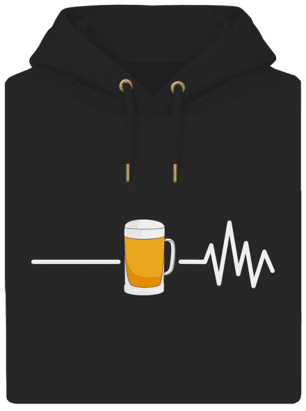 Beer help unisex prémium pulóver Dark Black