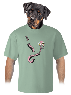 unisex túlméretezett póló