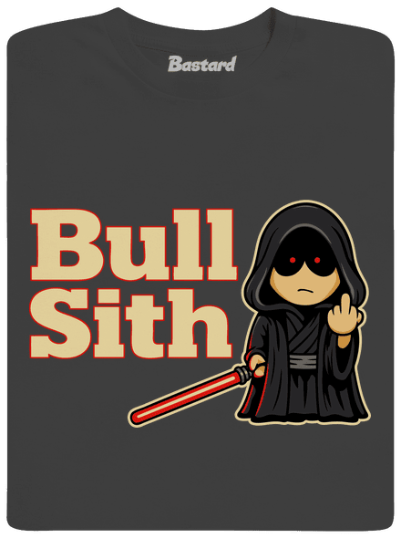 Bull sith férfi hosszú ujjú póló Dark Grey