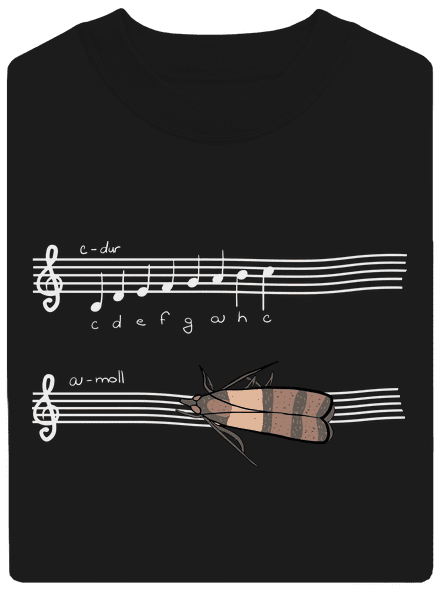 A - moll unisex crewneck Black