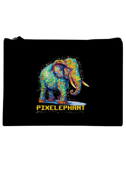 Pixelephant kis táska Black