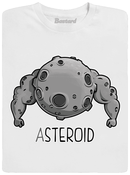 Asteroid férfi hosszú ujjú póló White