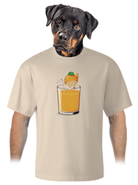 unisex túlméretezett póló