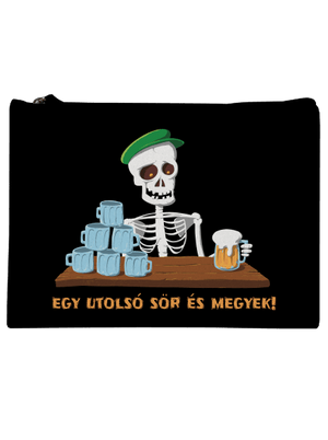 Egy utolsó sör és megyek kis táska Black