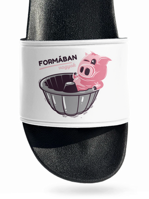 Formában papucs White
