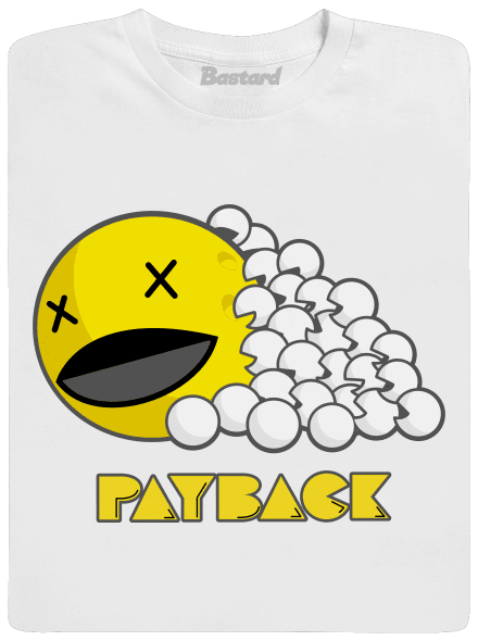 Payback férfi hosszú ujjú póló White