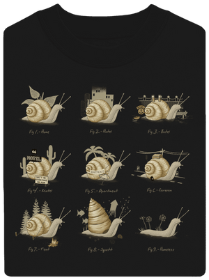 Édes otthon unisex crewneck Black