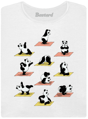 Panda jóga női póló White