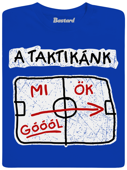 A taktikánk férfi hosszú ujjú póló Royal Blue