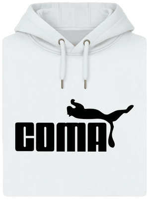 Coma unisex prémium pulóver Snowwhite
