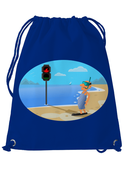 Biztonságos úszás hátizsák Royal Blue Mal