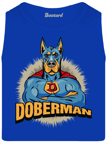 Doberman férfi trikó Royal Blue