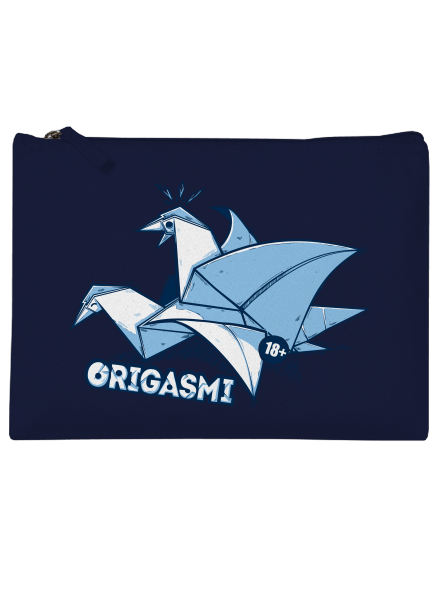 Origasmi kis táska French Navy