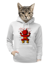 női kenguruzsebes pulóver