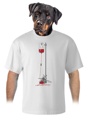 unisex túlméretezett póló