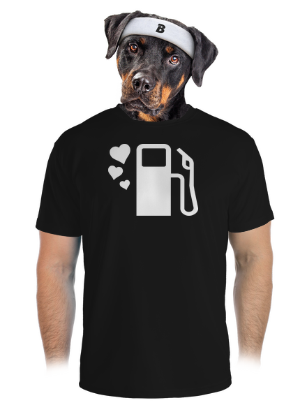 Tele kérem férfi sportpóló Black